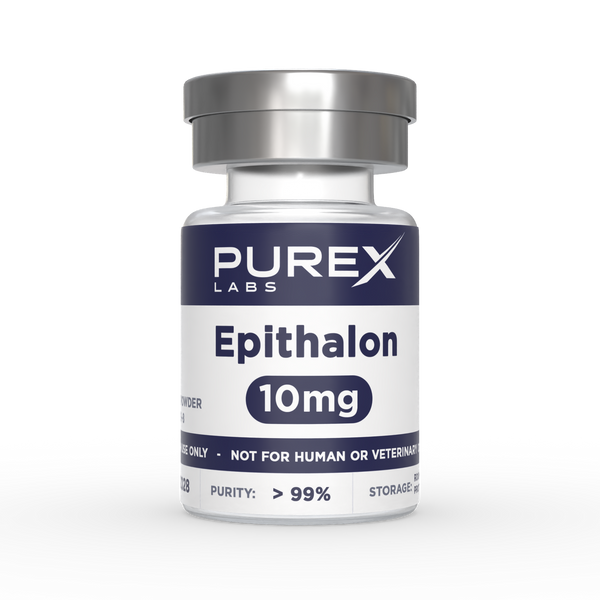 Epithalon 10mg research peptide vial - PureX Labs