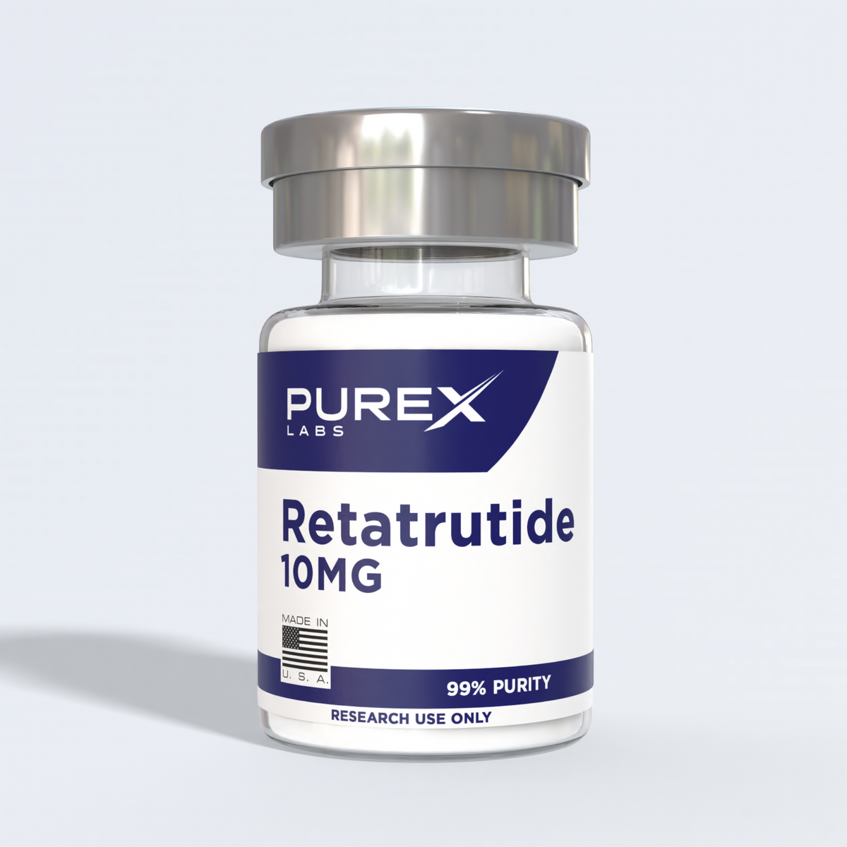 Retatrutide 10–50mg | 99%+ Research Peptide